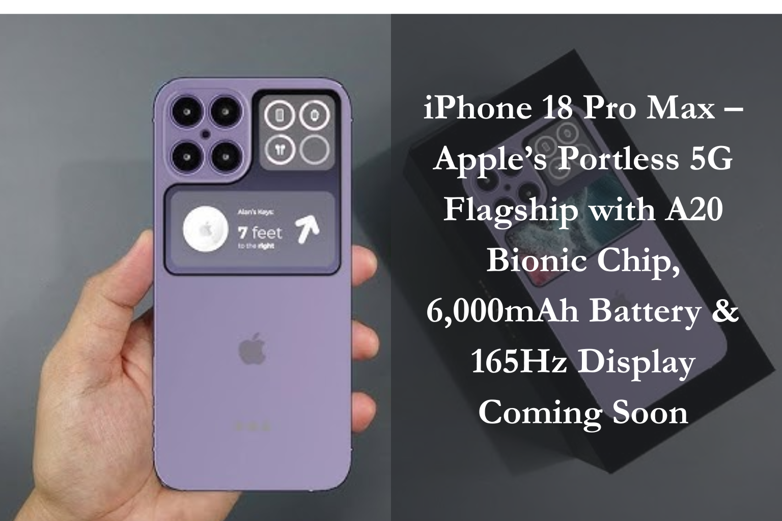 iPhone18 Pro Max