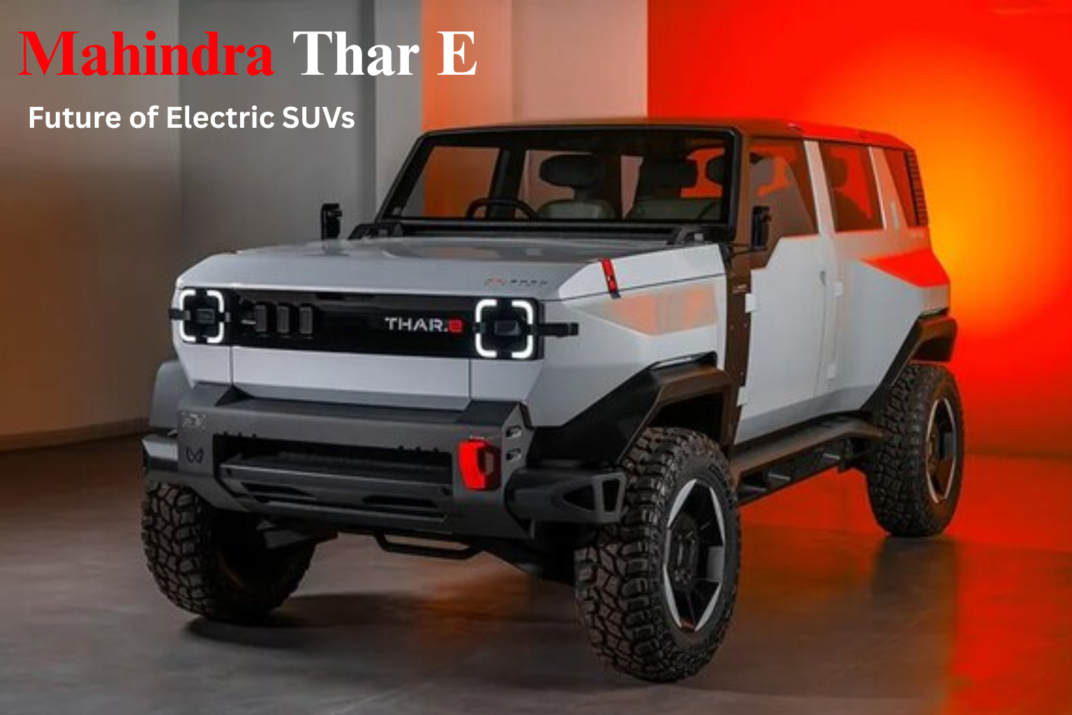 Mahindra Thar E