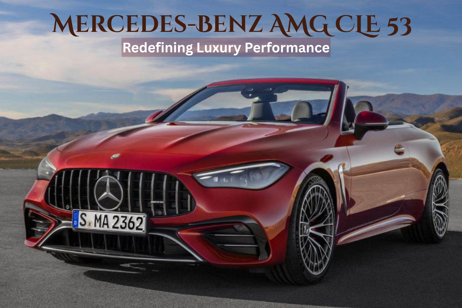 Mercedes-Benz AMG CLE 53